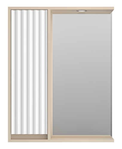 Зеркало-шкаф Brevita Balaton BAL-04065-03-01Л 60х80 подвесной - фото 2