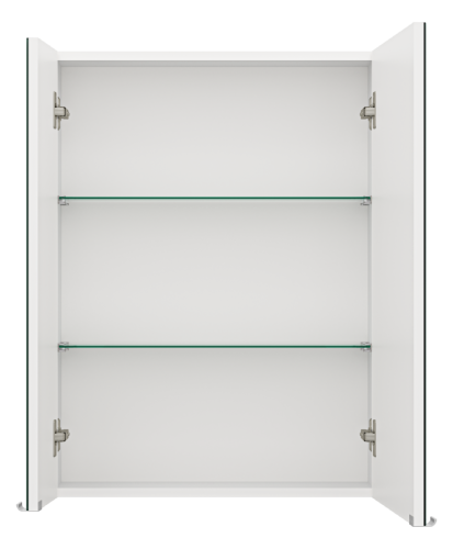 Зеркало-шкаф Misty Аура Э-Аур02060-01 60х80 подвесной цвет белый - фото 3