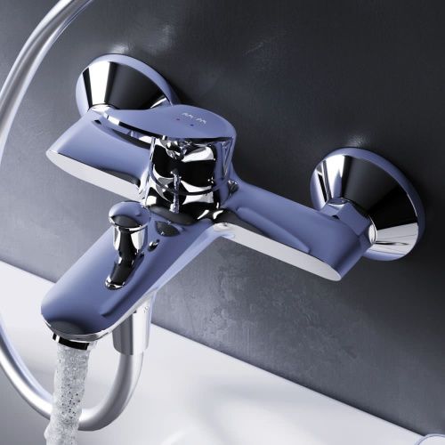 Смеситель для ванны и душа Am.Pm Sunny F85C10000 настенный хром - фото 3