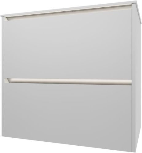 Тумба под раковину Allen Brau Activity 1.34011.WM 70х50 подвесная цвет белый - фото 2