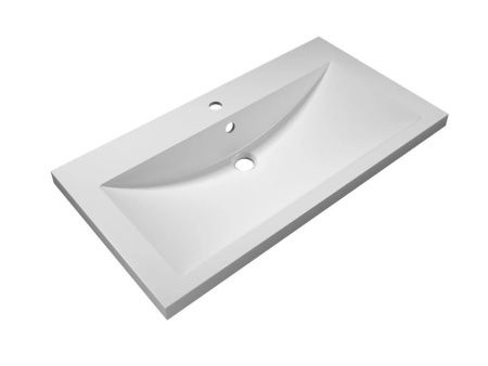 Тумба под раковину Art&Max PLATINO AM-Platino-900-2C-SO-GM 90х50 подвесная цвет серый