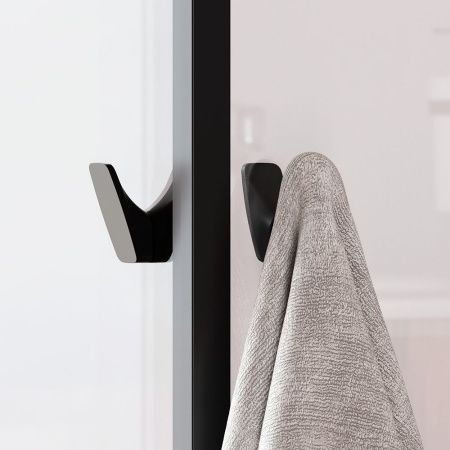 Душевой уголок Am.Pm Sunny W87G-403-12090-BT 120х90 стекло прозрачное профиль черный без поддона