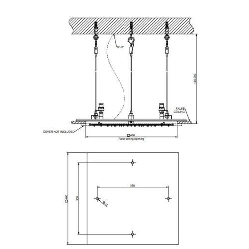 Душевая система Gessi Mimi 57901#238 встраиваемая в стену цвет хром - фото 2