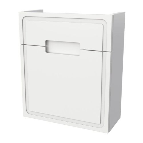 Тумба под раковину Taliente Olejo TA-MBO-50PR-blanco 50х20 подвесная цвет белый