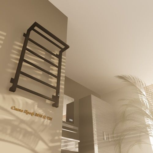 Полотенцесушитель электрический Altasan СкалаПроф СкалаПроф8050ПЧМ 55х80 черный - фото 4