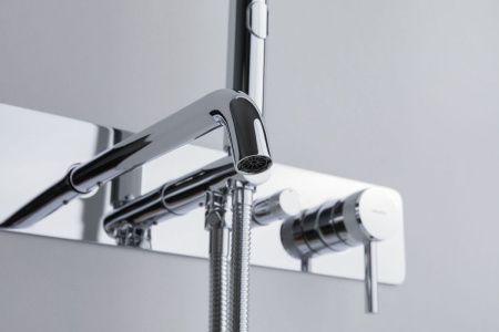 Смеситель для ванны с душем Allen Brau Priority 5.31A05-00 встраиваемый в стену хром