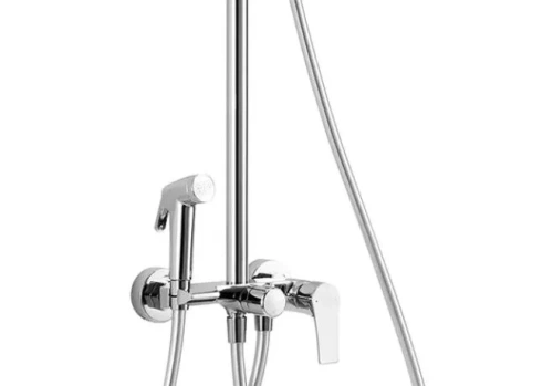 Душевая стойка Arrow AG3402CP настенная цвет хром - фото 2