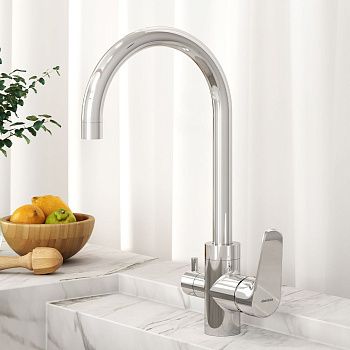 Смеситель для кухни Damixa Merkur 400730000 на мойку хром