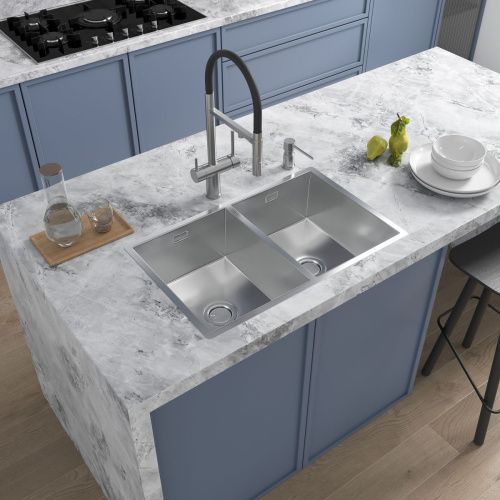 Смеситель для кухни Reflexion Lago RX9901SS на мойку нержавеющая сталь - фото 3