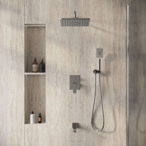 Душевая система Grossman Classic 501.K35.04.100 встраиваемая в стену цвет хром - фото 4