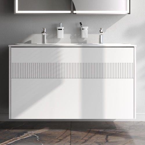 Тумба под раковину Am.Pm Func M8FFUX1202WM 120х50 подвесная цвет белый