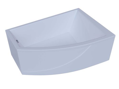 Ванна акриловая Aquatek Оракул ORK180-0000009 180х125 пристенная асимметричная с каркасом без ручек - фото 2