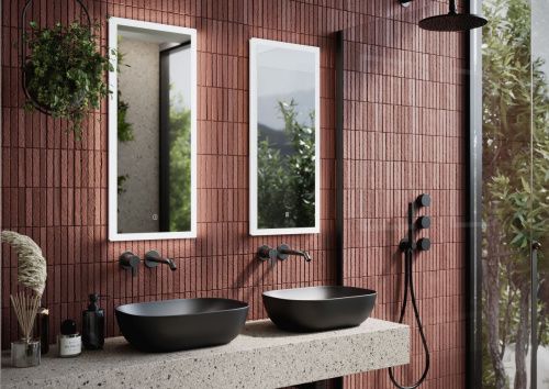 Зеркало с подсветкой Sancos Polo PL35 40х80 подвесное - фото 5