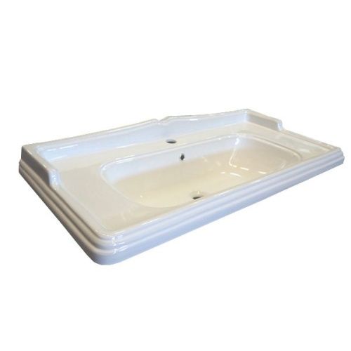 Тумба с раковиной Comforty Монако 00004136346CF 100х50 напольная цвет белый - фото 3