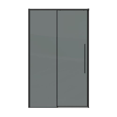 Душевая дверь Grossman Galaxy 100.K33.01.140.21.10 140х195 стекло тонированное профиль черный