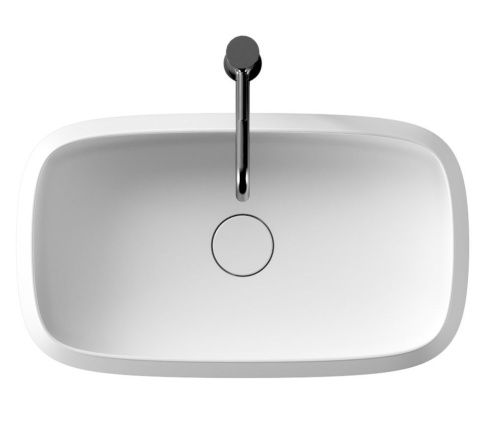 Раковина керамическая Alice Nur 33250101 60х40 накладная цвет белый