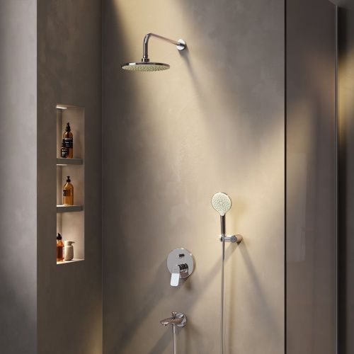 Душевая система Am.Pm X-Joy FB85A10020 встраиваемая в стену цвет хром