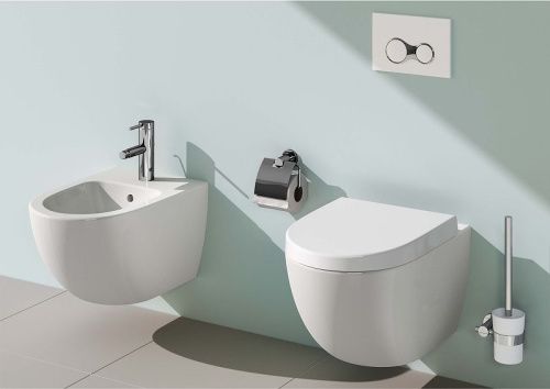 Биде подвесное Vitra Sento 4338B003-1046 цвет белый - фото 2