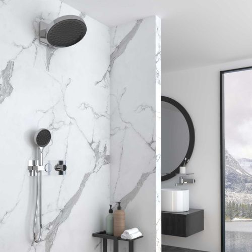 Душевая система Vincea VSFW-422TI3CH встраиваемая в стену цвет хром с термостатом