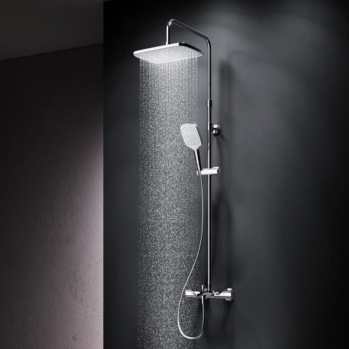 Душевая стойка Am.Pm Func F078F500 настенная цвет хром с термостатом - фото 3