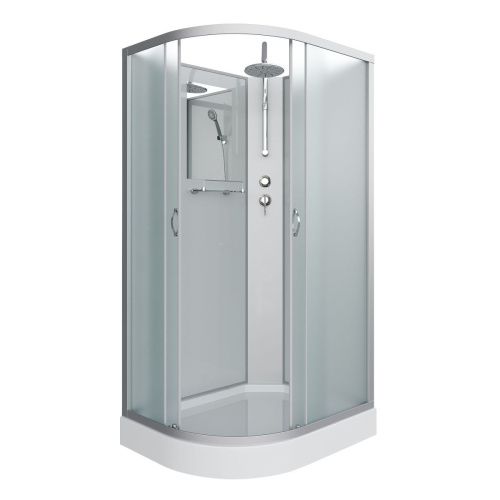 Душевая кабина Niagara Classic 33121423RBKT 120х80 асимметричная без крыши ориентация правая