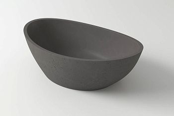 Раковина из искусственного камня Holbi EUROPE 2.02.005.44.4 50х30 накладная цвет серый