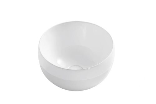 Раковина керамическая Art&Max AM3510 40х20 накладная цвет белый