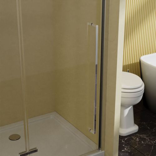 Душевая дверь Vincea Slim-N VDPH-5SN100CL 100х195 стекло прозрачное профиль хром - фото 3