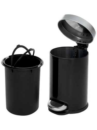 Ведро мусорное педальное WeltWasser WW ERFIE BL 5L (10000000896) - фото 3