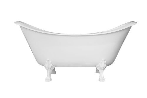 Ванна из литьевго мрамора Эстет Скарлетт ФР-00014622 180х75 отдельностоящая овальная - фото 2