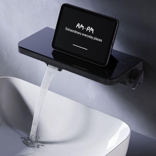 Смеситель для раковины Am.Pm Func F8F72722 встраиваемый в стену черный - фото 3