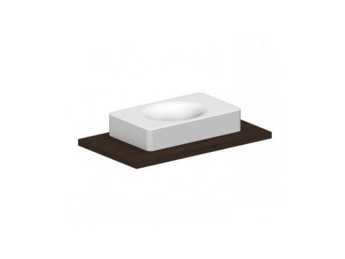 Раковина из сантехнического фаянса Scarabeo Fuji 6002 70х40 подвесная цвет белый