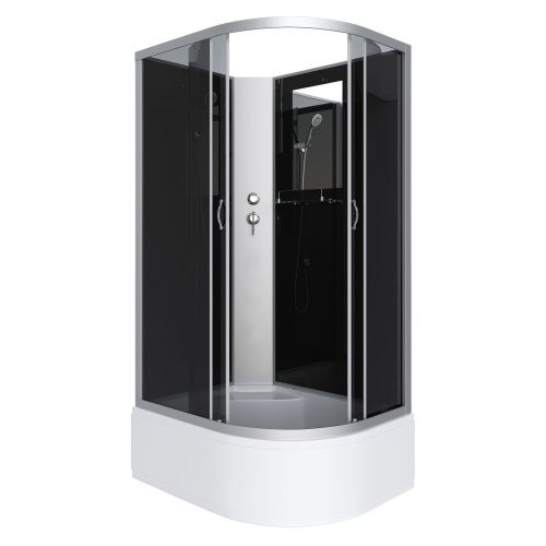 Душевая кабина Niagara Classic 25101434LBK 120х80 асимметричная без крыши ориентация левая