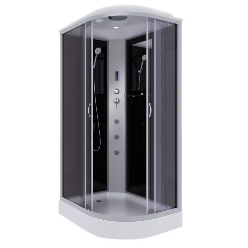 Душевая кабина Niagara Classic 35121433LF 120х80 асимметричная с крышей ориентация левая