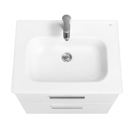 Тумба под раковину Roca Victoria A857468806 60х50 подвесная цвет белый