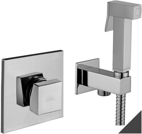 Гигиенический душ со смесителем Paffoni KITDUP112NO черный