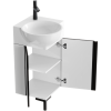 Тумба под раковину Aqwella Y POR0104WB 40х40 напольная цвет белый