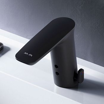 Смеситель Am.Pm Inspire V2.0 F50A02322 на раковину черный