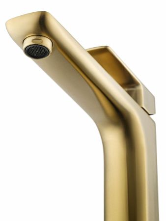 Смеситель для раковины Wonzon & Woghand Edge WW-88239003-BG на столешницу золото