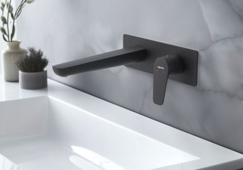 Смеситель Aquatek БЕТТА AQ1113MB встраиваемый в стену черный - фото 4