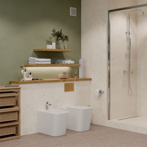 Биде напольное Iberica Blanca Toledo bide IB.TLA.B32 цвет белый - фото 4