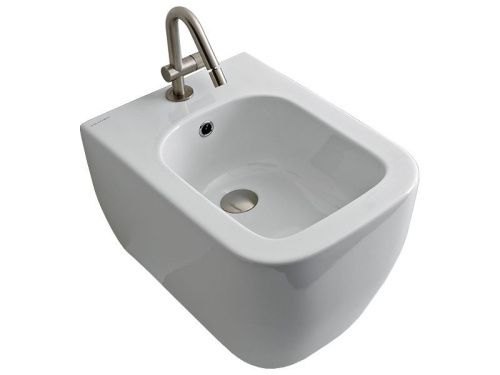 Биде подвесное Scarabeo Teorema 2.0 5127 цвет белый