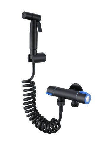 Гигиенический душ со смесителем Fmark FS-FXQ01H черный - фото 2