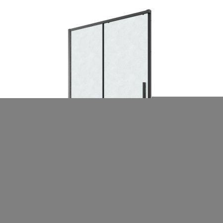 Душевая дверь Grossman Galaxy 100.K33.01.110.21.02 110х195 стекло текстурное профиль черный