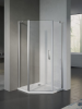 Душевой уголок WeltWasser WW300 10000001881 90х90 стекло прозрачное профиль хром без поддона