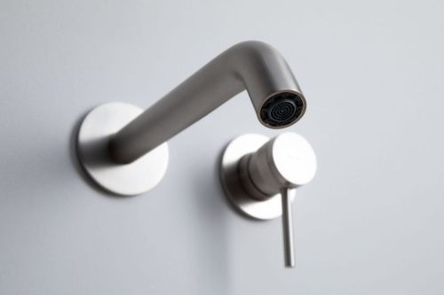 Смеситель для раковины Allen Brau Priority 5.31030-BN встраиваемый в стену никель - фото 5