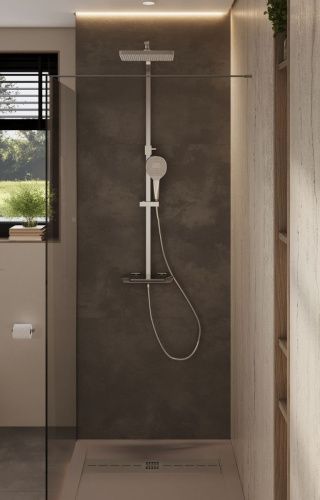 Душевой поддон из искусственного камня Allen Brau Infinity 8.21007-PWM 160х90 зеленый без каркаса - фото 5