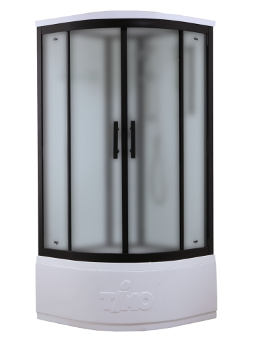 Душевая кабина Timo Standart T-6600BF 100х100 четверть круга с крышей ориентация универсальная - фото 2