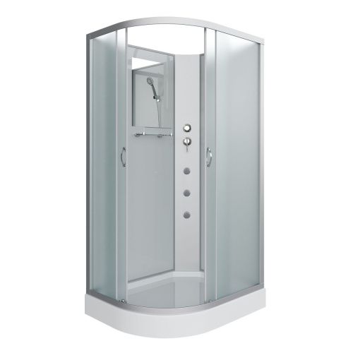 Душевая кабина Niagara Classic 33121423RBKG 120х80 асимметричная без крыши ориентация правая