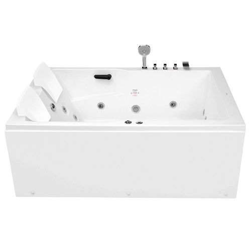 Ванна акриловая гидромассажная Gemy G9061 B R 181х121 пристенная прямоугольная с каркасом - фото 2